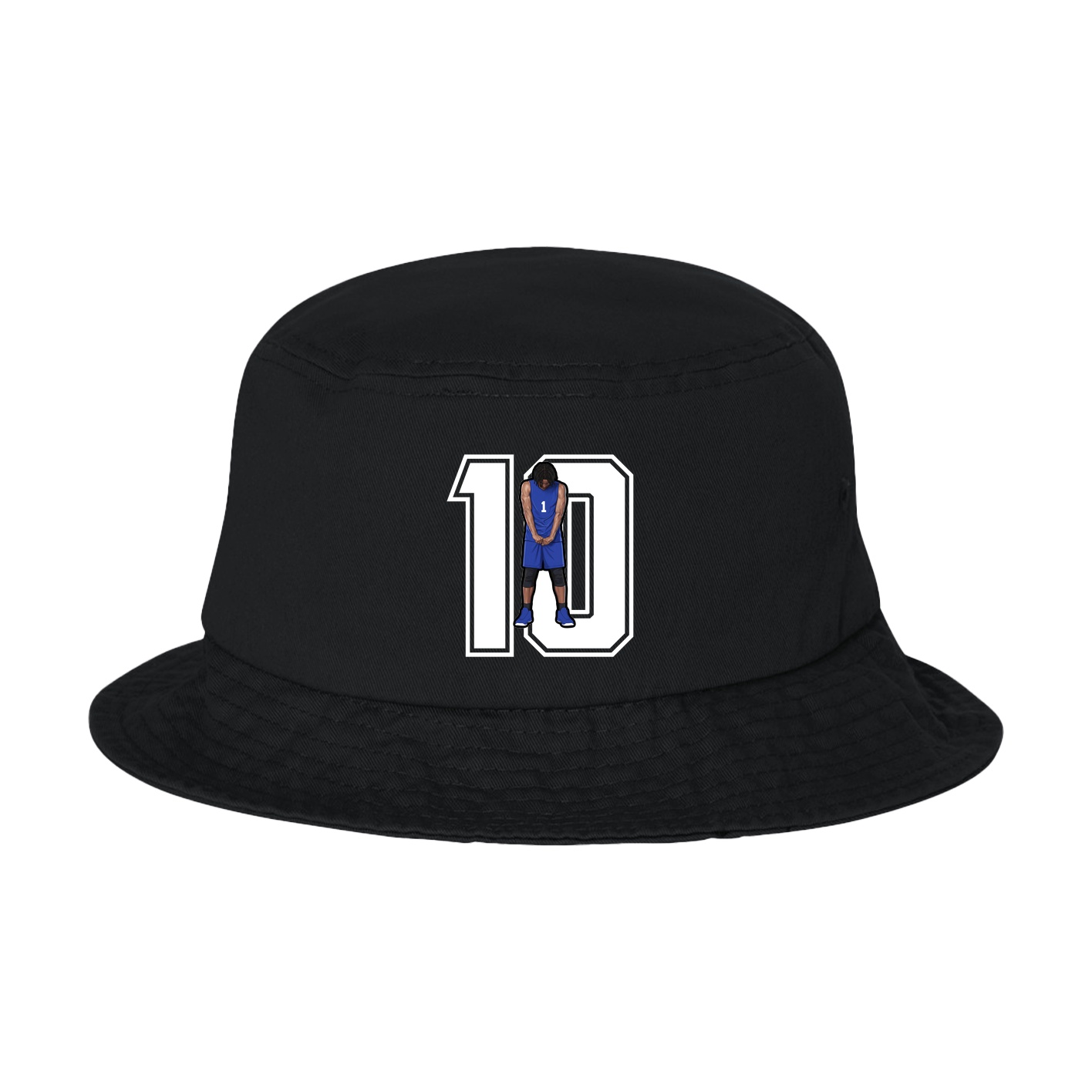 Bucket Cap — Number in Black