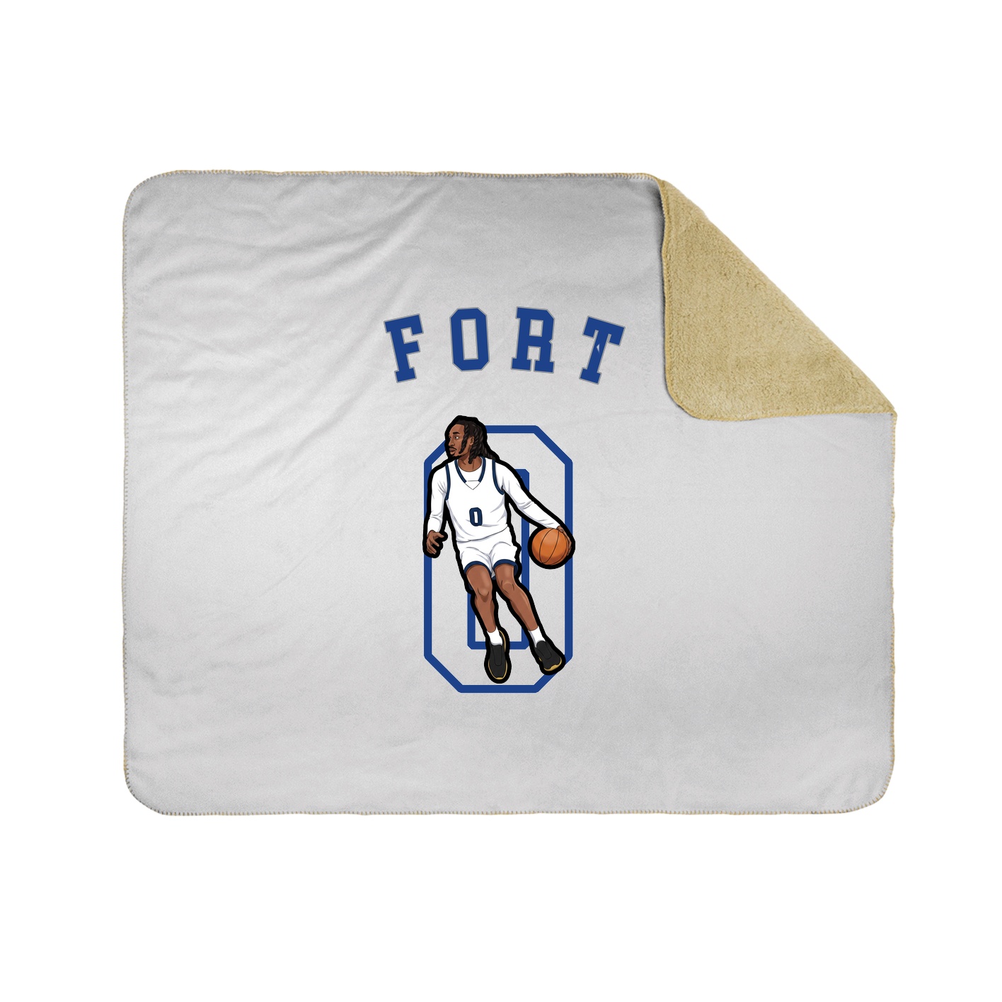 Throw Blanket — Shirsey Arch in White