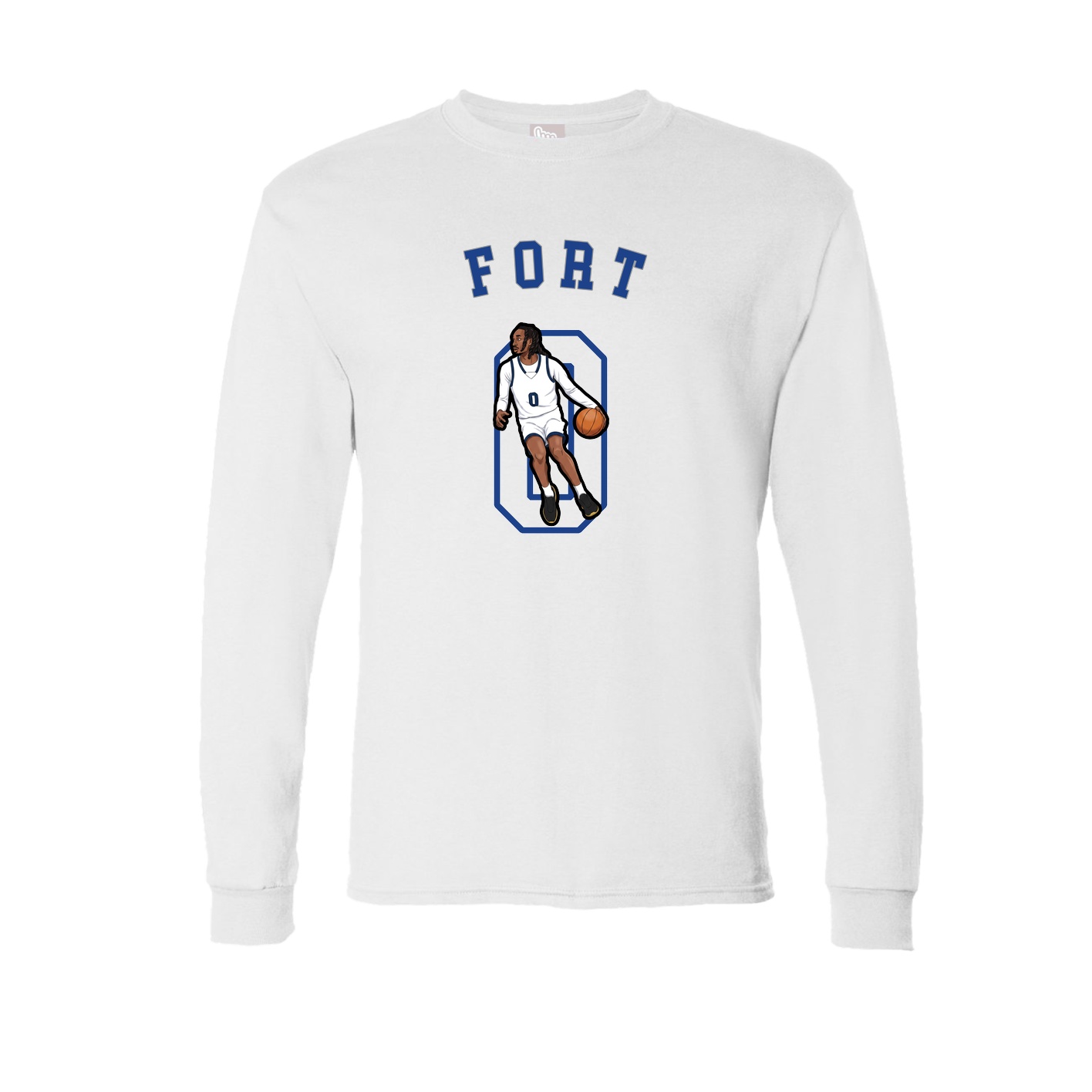 Long Sleeve Tee — Shirsey Arch in White