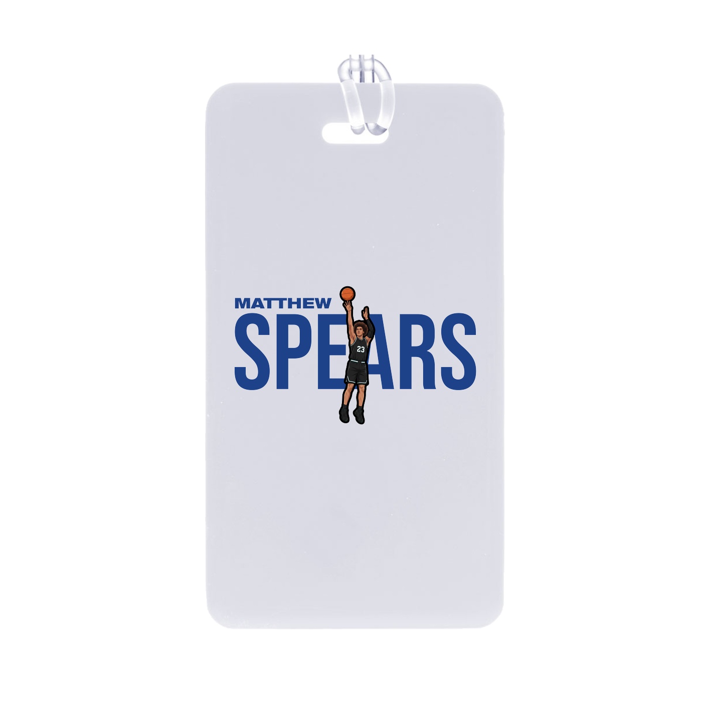 Bag Tag — Player Name in Classic