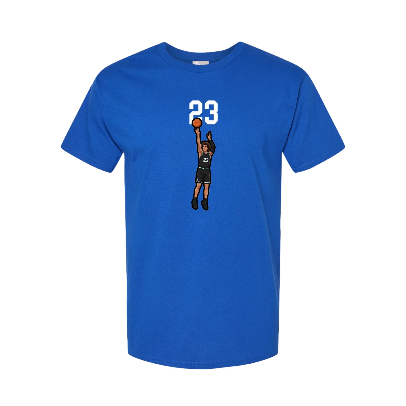 Tee — Number Top in Royal