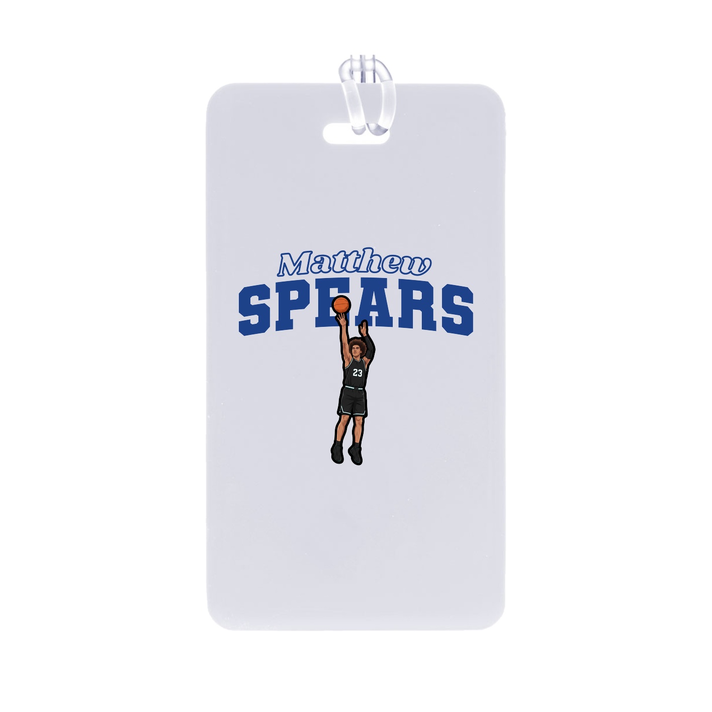 Bag Tag — Name Arch in Classic