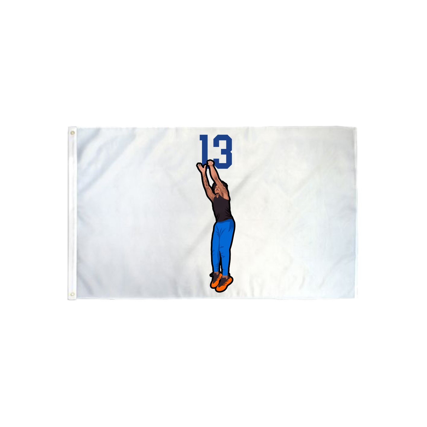 3x5 Flag — Number Top in Classic