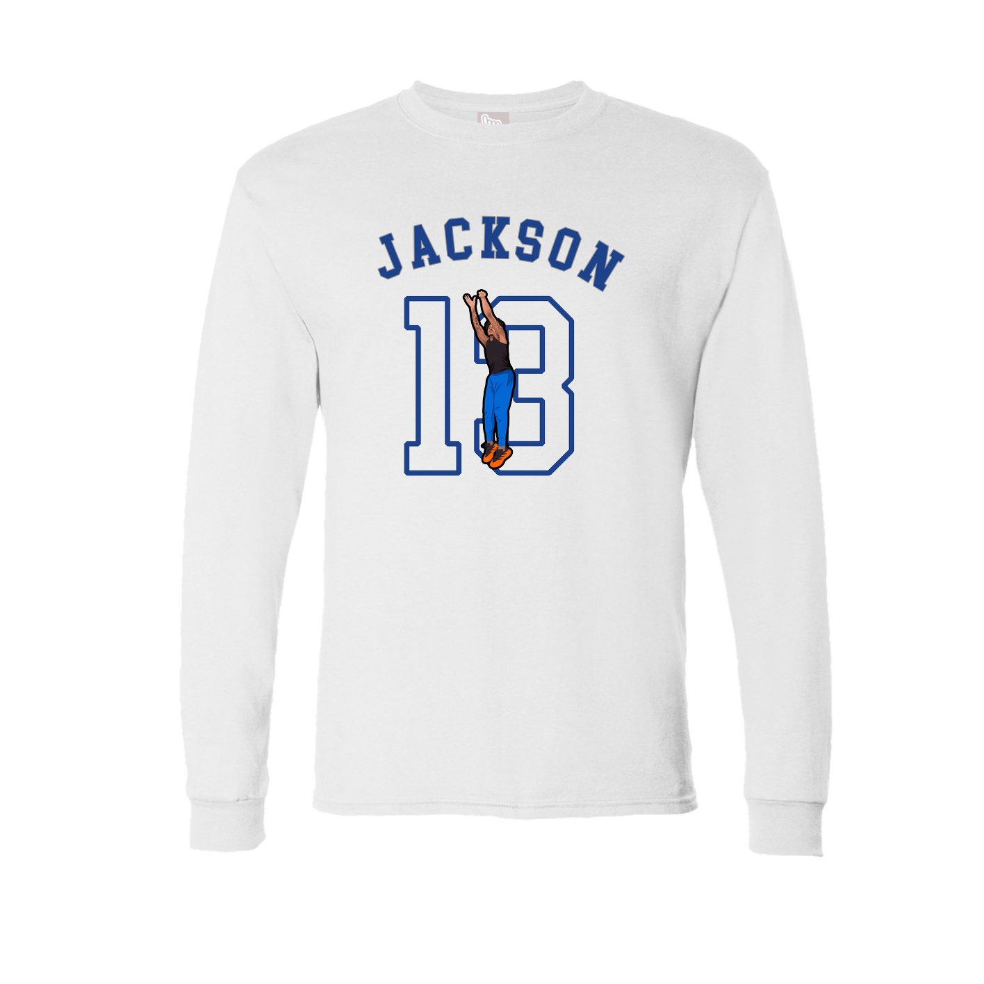 Long Sleeve Tee — Shirsey Arch in White
