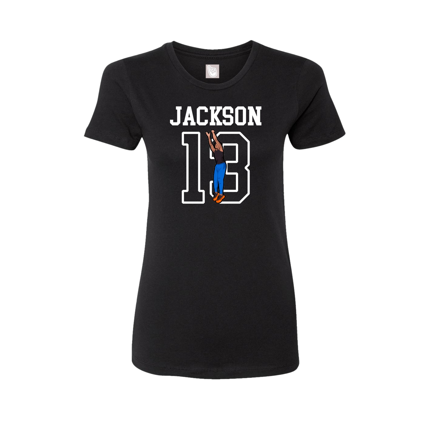 Fitted Women's Tee — Shirsey in Black