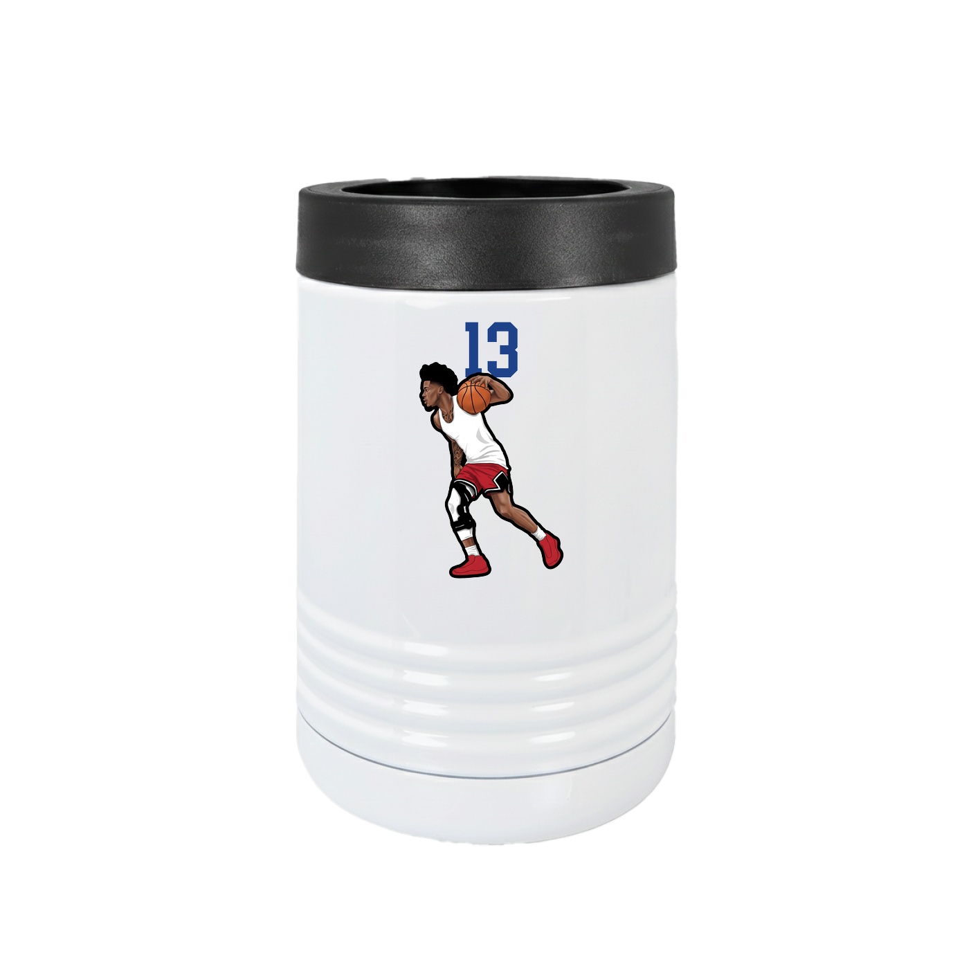 Beverage Holder — Number Top in White