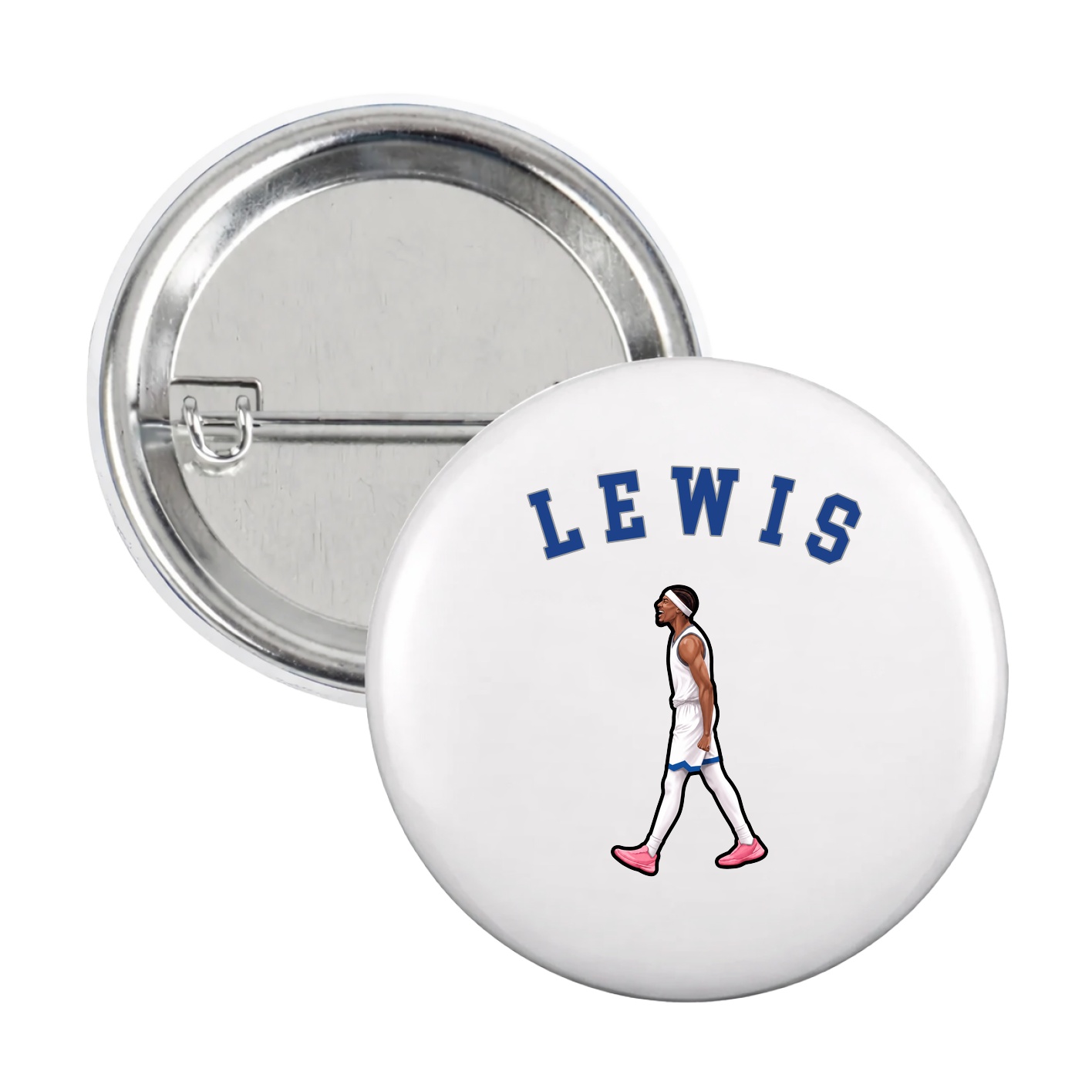 Game Day Button — Shirsey Arch in White