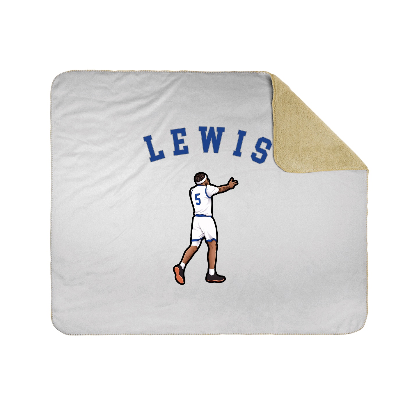 Throw Blanket — Shirsey Arch in White