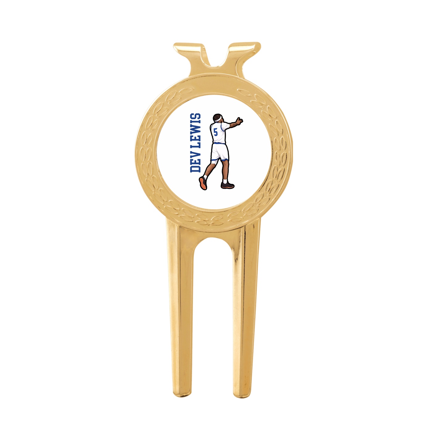 Divot Tool with Ball Marker — Name Vertical in Classic