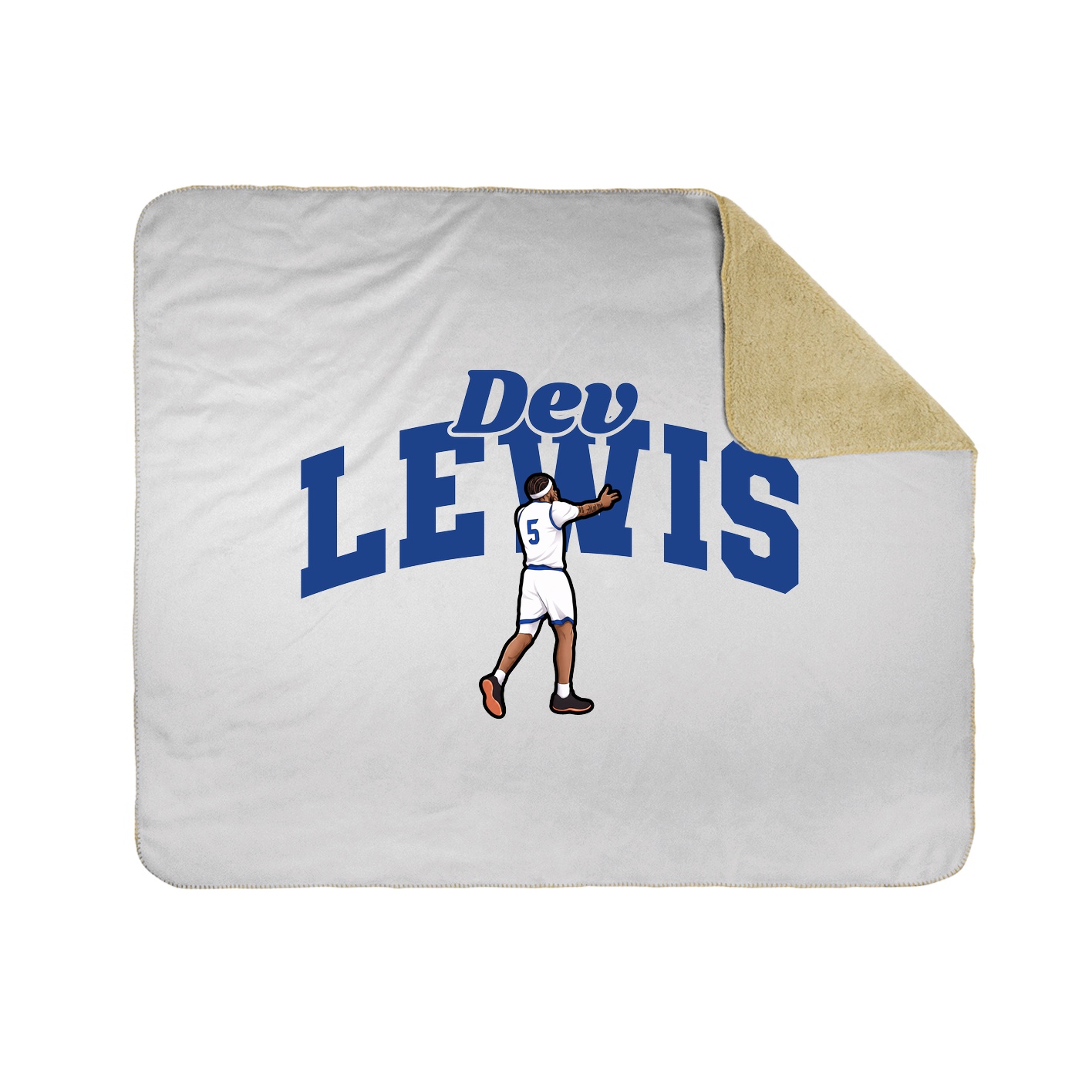 Throw Blanket — Signature Arch in White