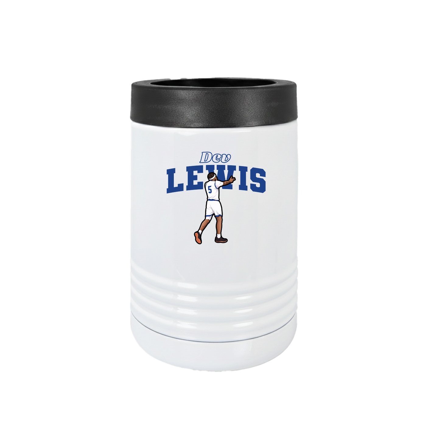 Beverage Holder — Name Arch in White