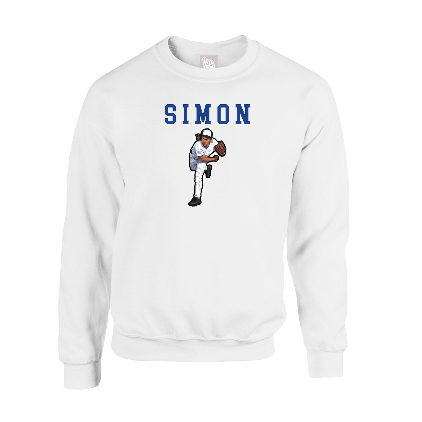 Fleece Crew — Shirsey in White