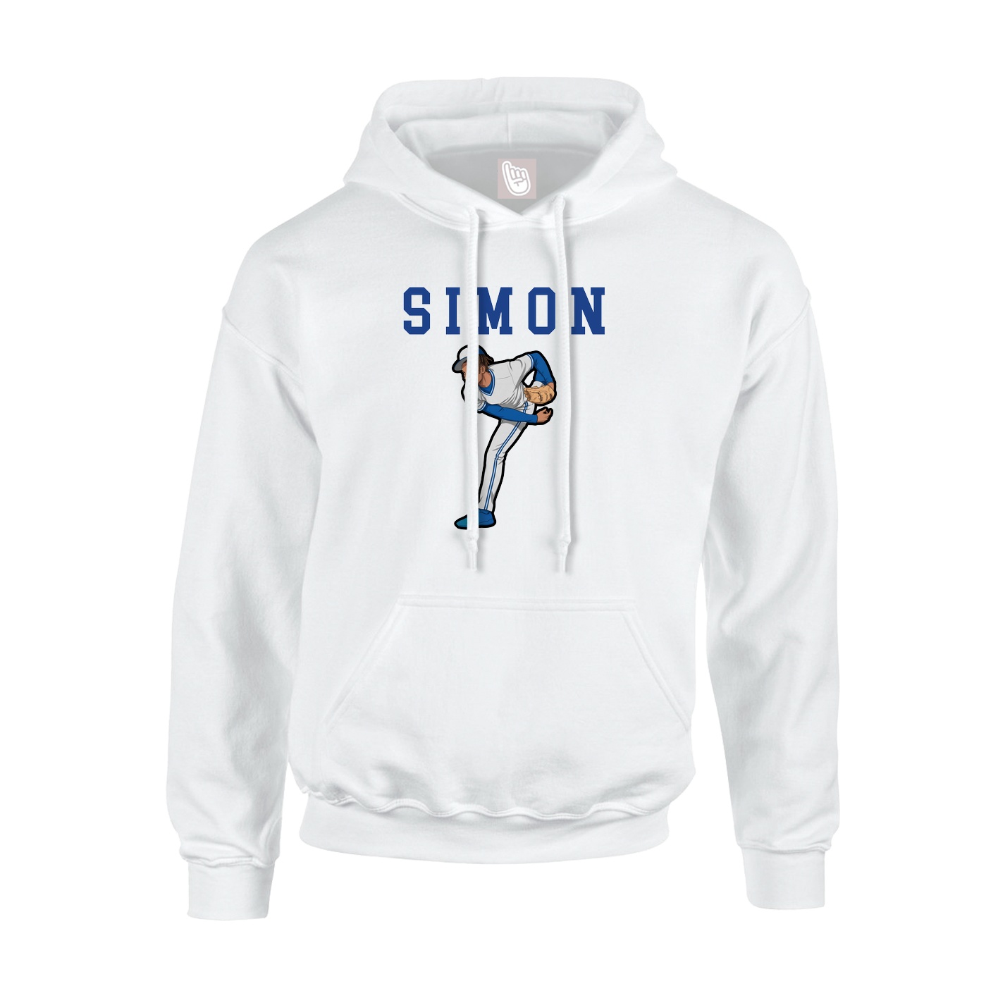 Hoodie — Shirsey in White