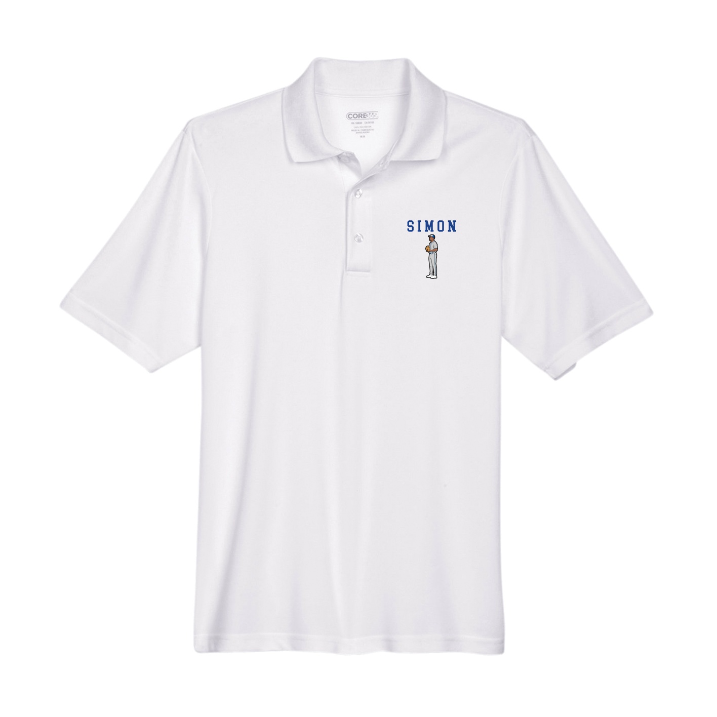 Performance Polo — Shirsey in White