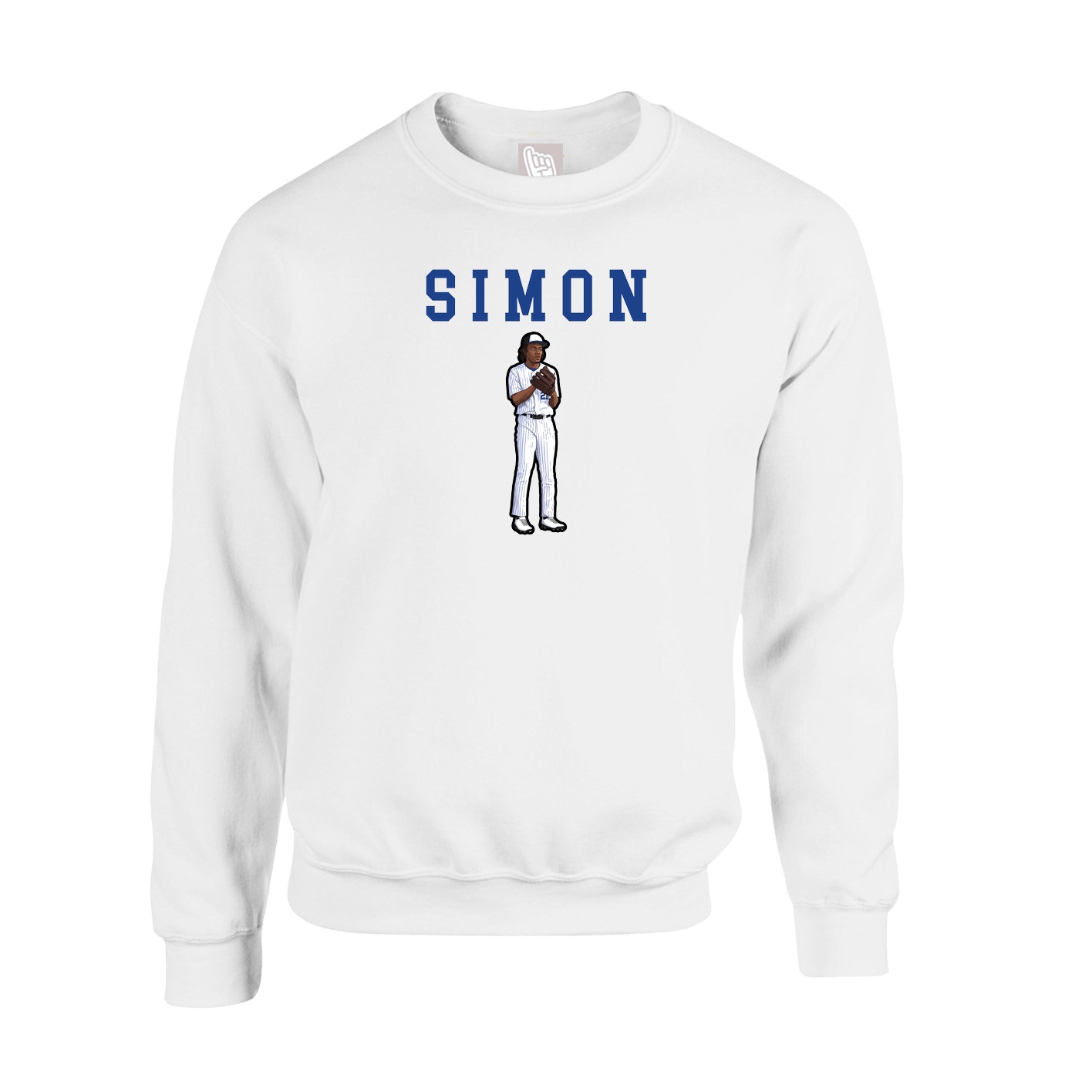 Fleece Crew — Shirsey in White