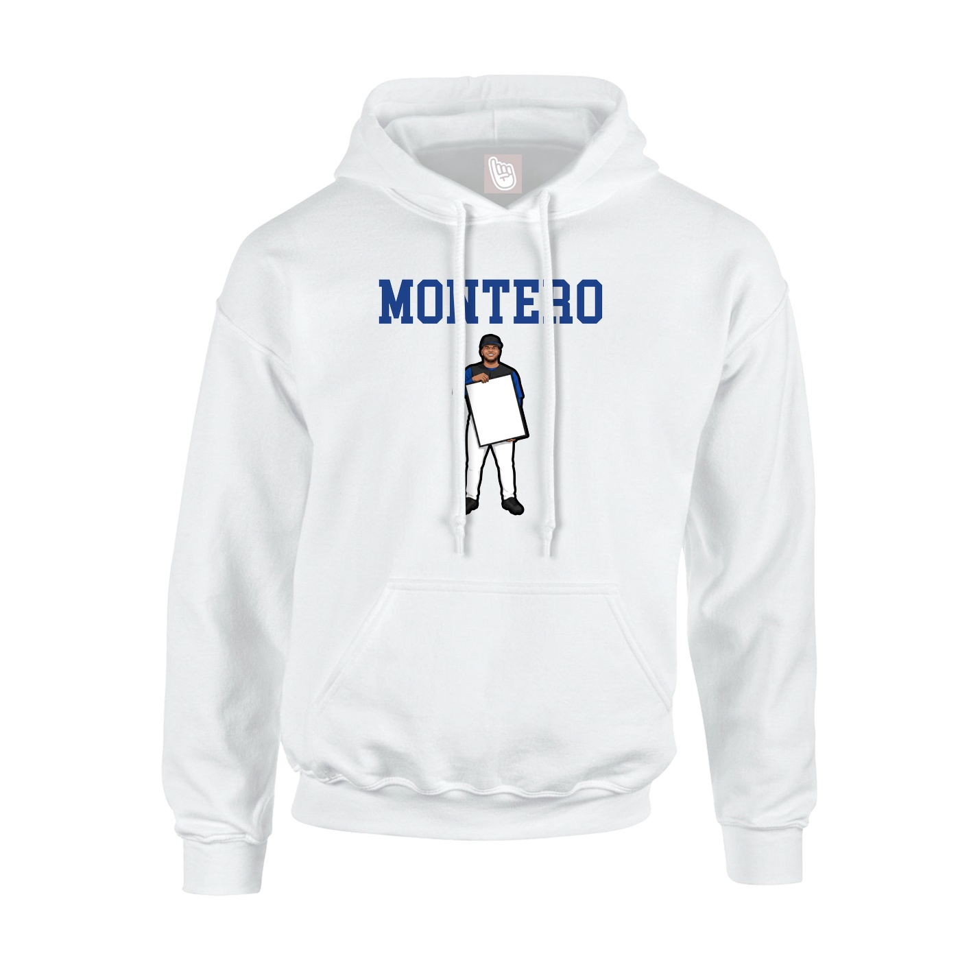 Hoodie — Shirsey in White