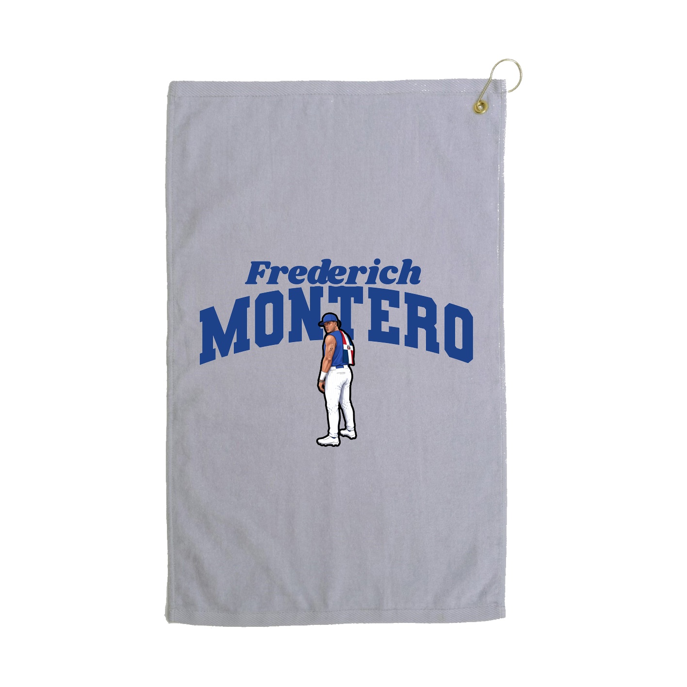 Golf Towel — Signature Arch in Grey