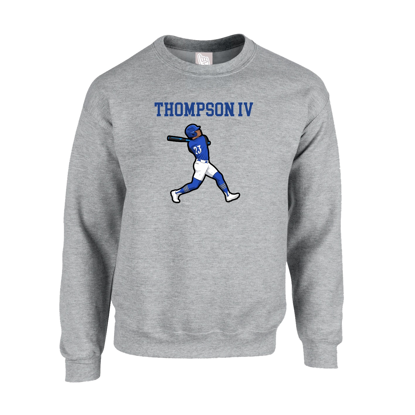 Fleece Crew — Shirsey in Grey