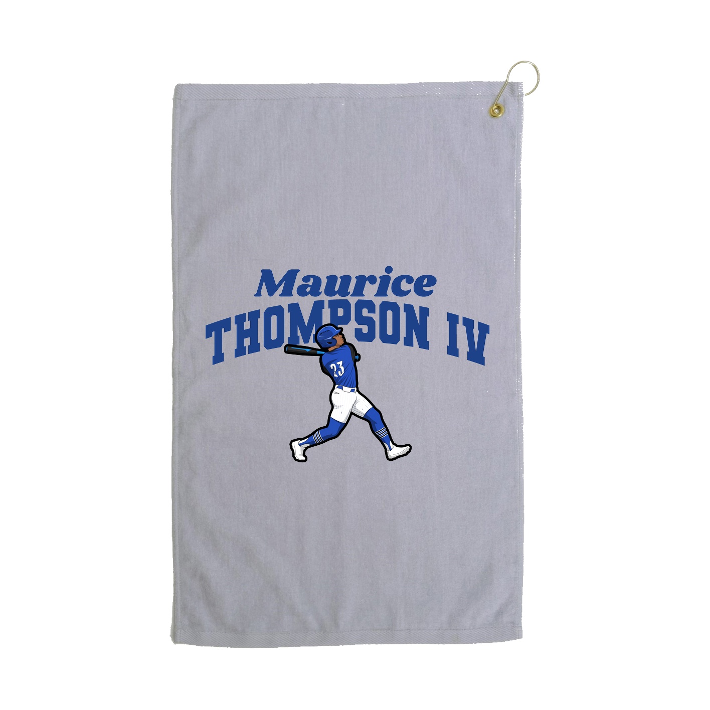 Golf Towel — Signature Arch in Grey