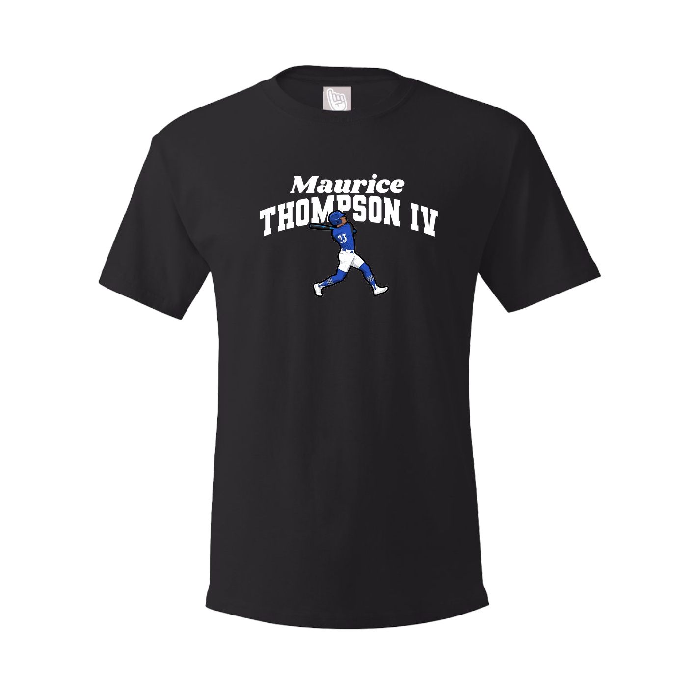 Youth Tee — Signature Arch in Black