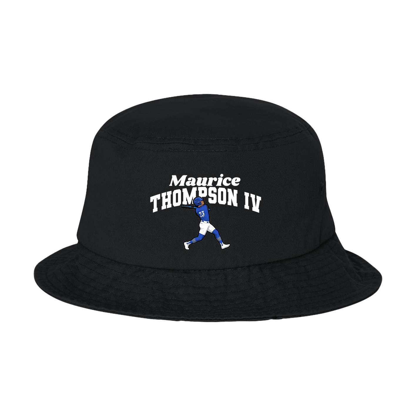 Bucket Cap — Signature Arch in Black