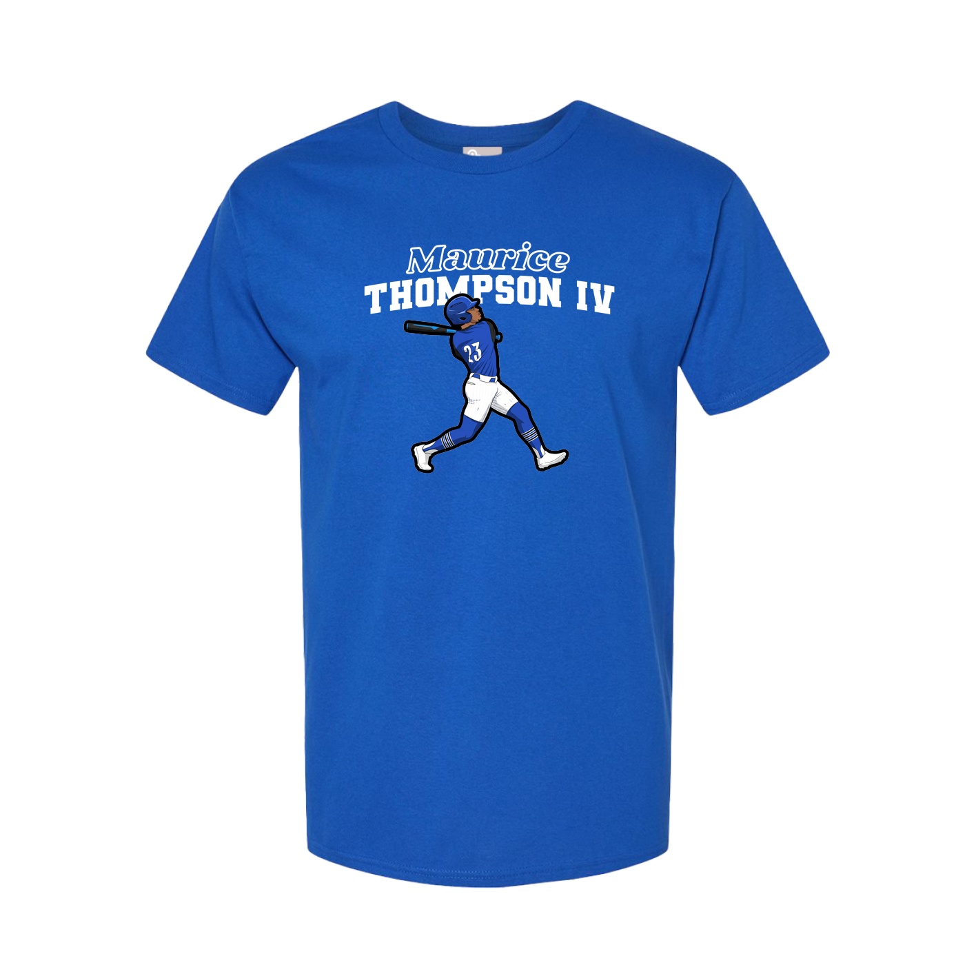 Tee — Name Arch in Royal