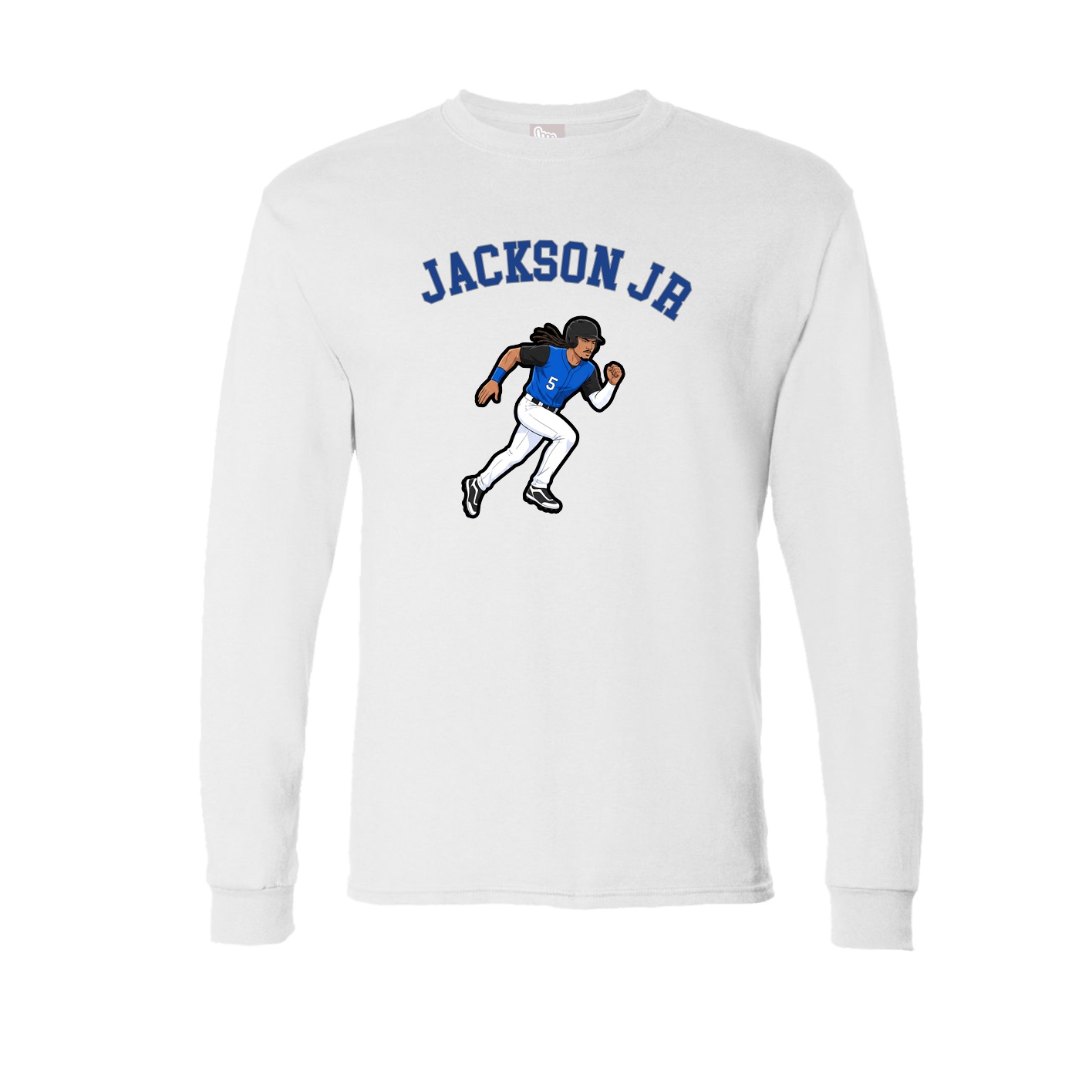 Long Sleeve Tee — Shirsey Arch in White
