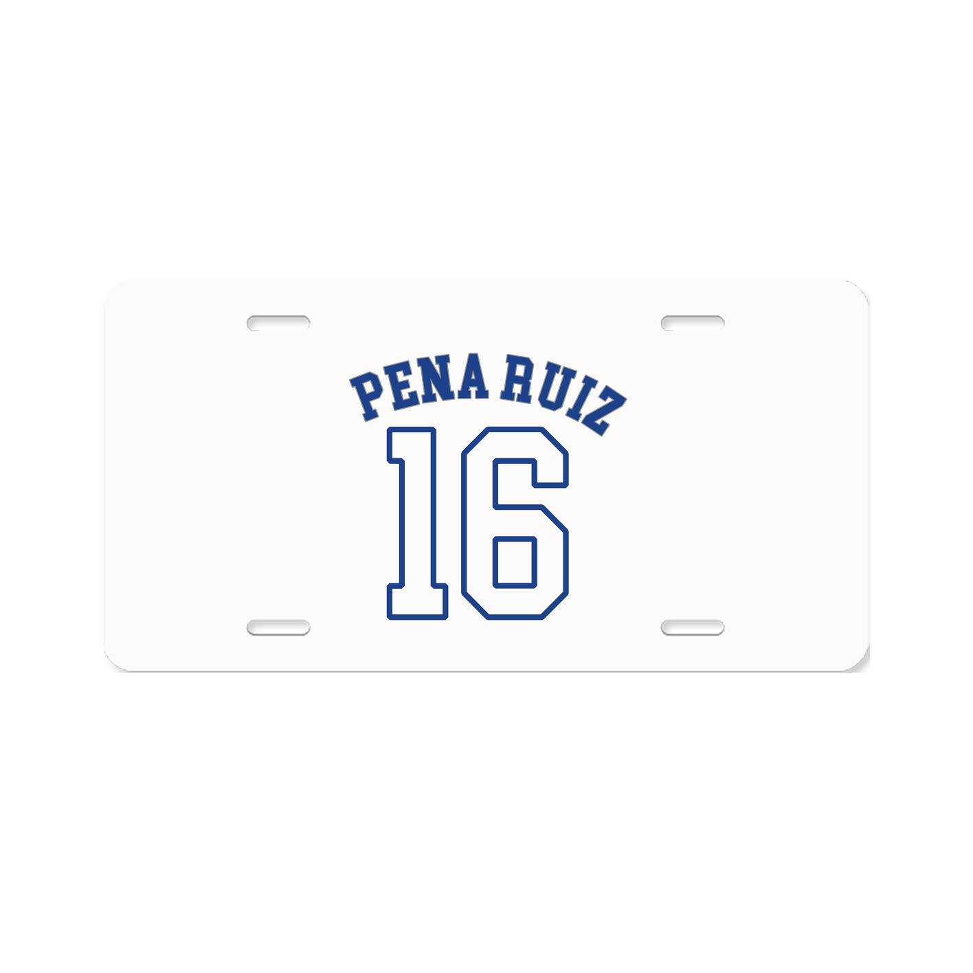 License Plate — Shirsey Arch in Classic
