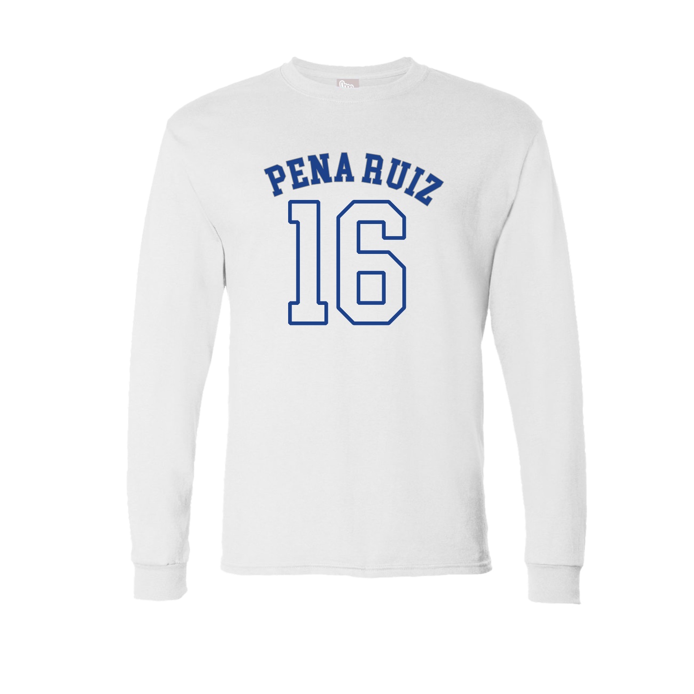 Long Sleeve Tee — Shirsey Arch in White