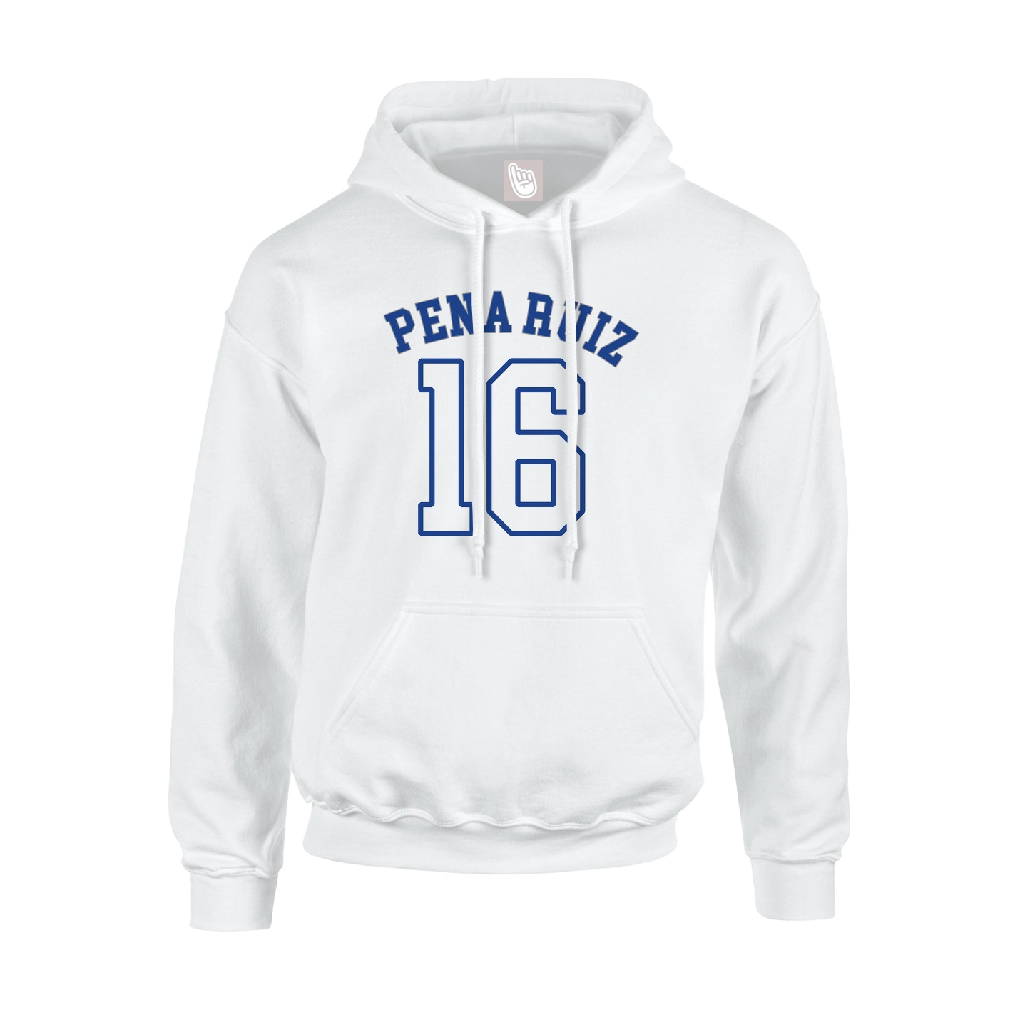 Hoodie — Shirsey Arch in White