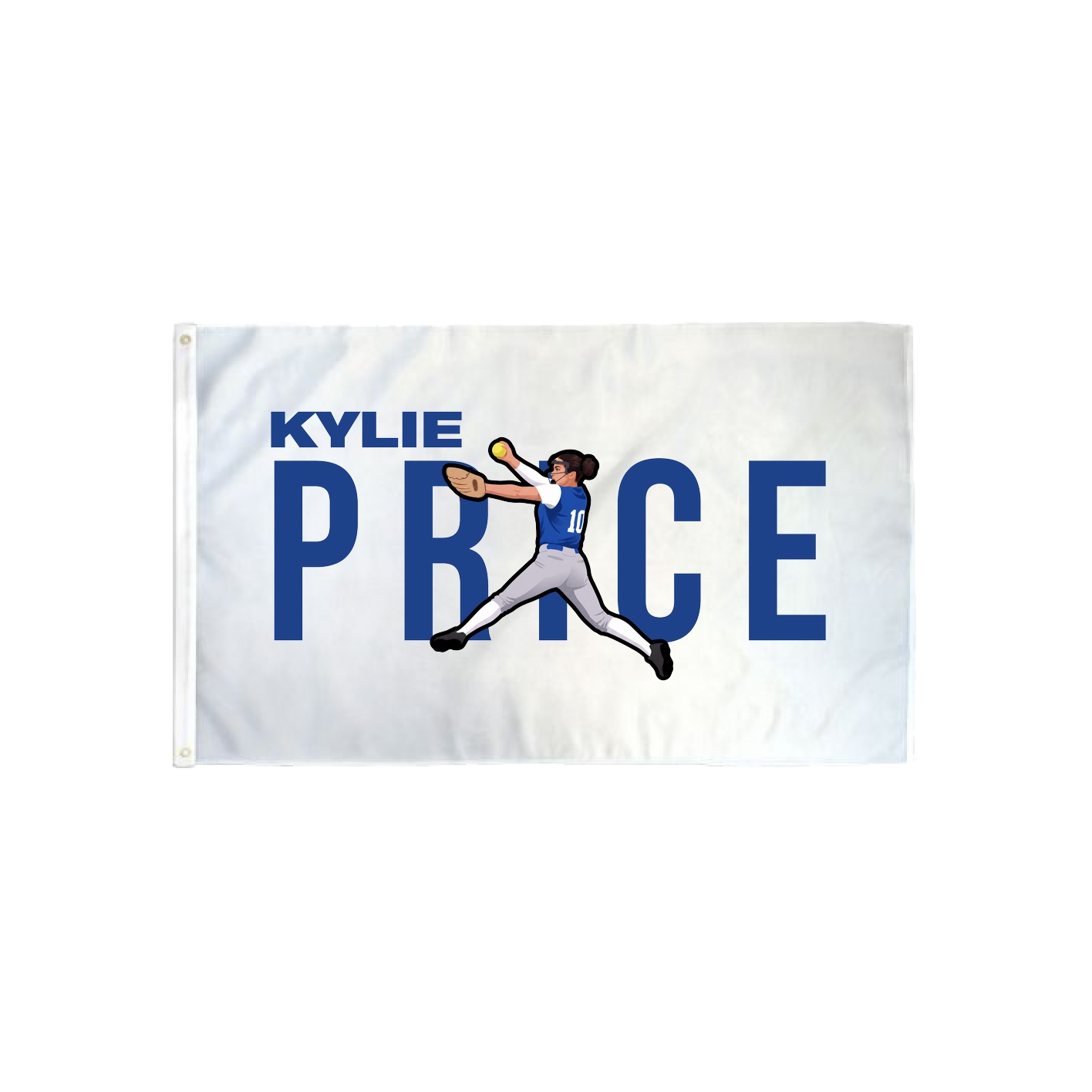 3x5 Flag — Player Name in Classic