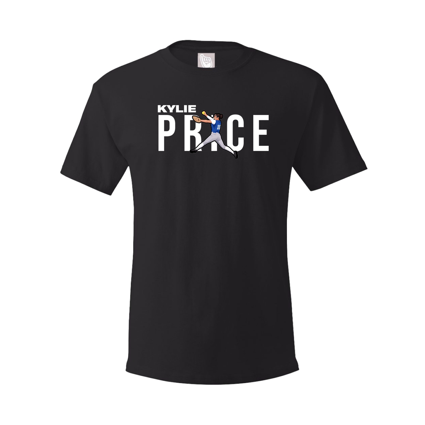 Youth Tee — Player Name in Black