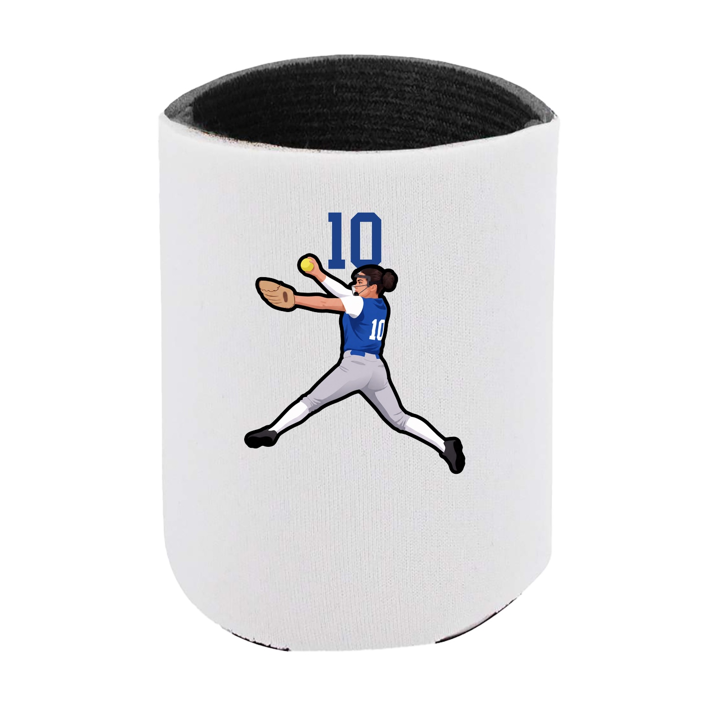 Can Holder — Number Top in White