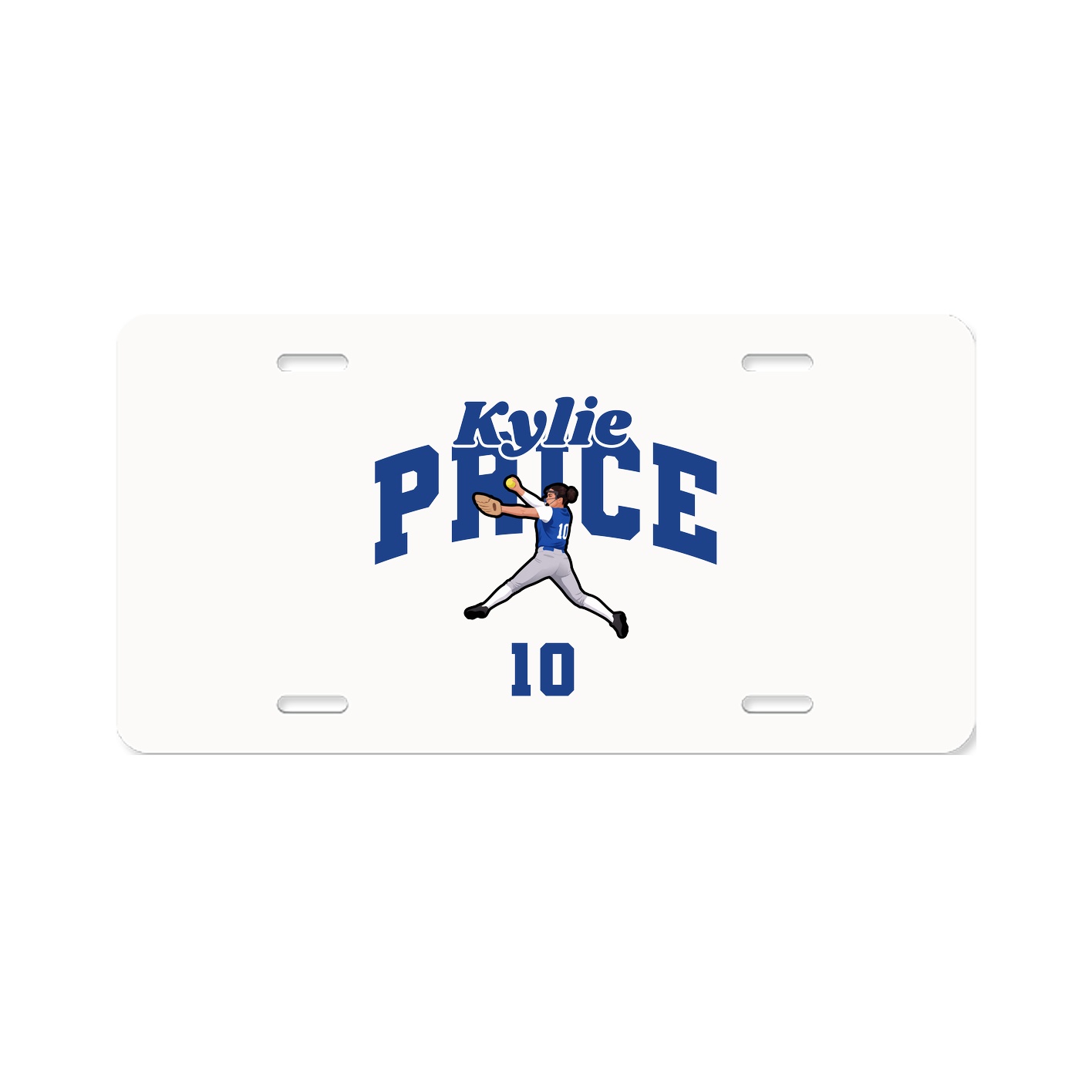 License Plate — Signature Arch in Classic