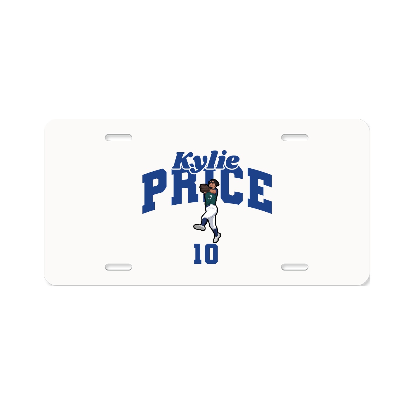 License Plate — Signature Arch in Classic