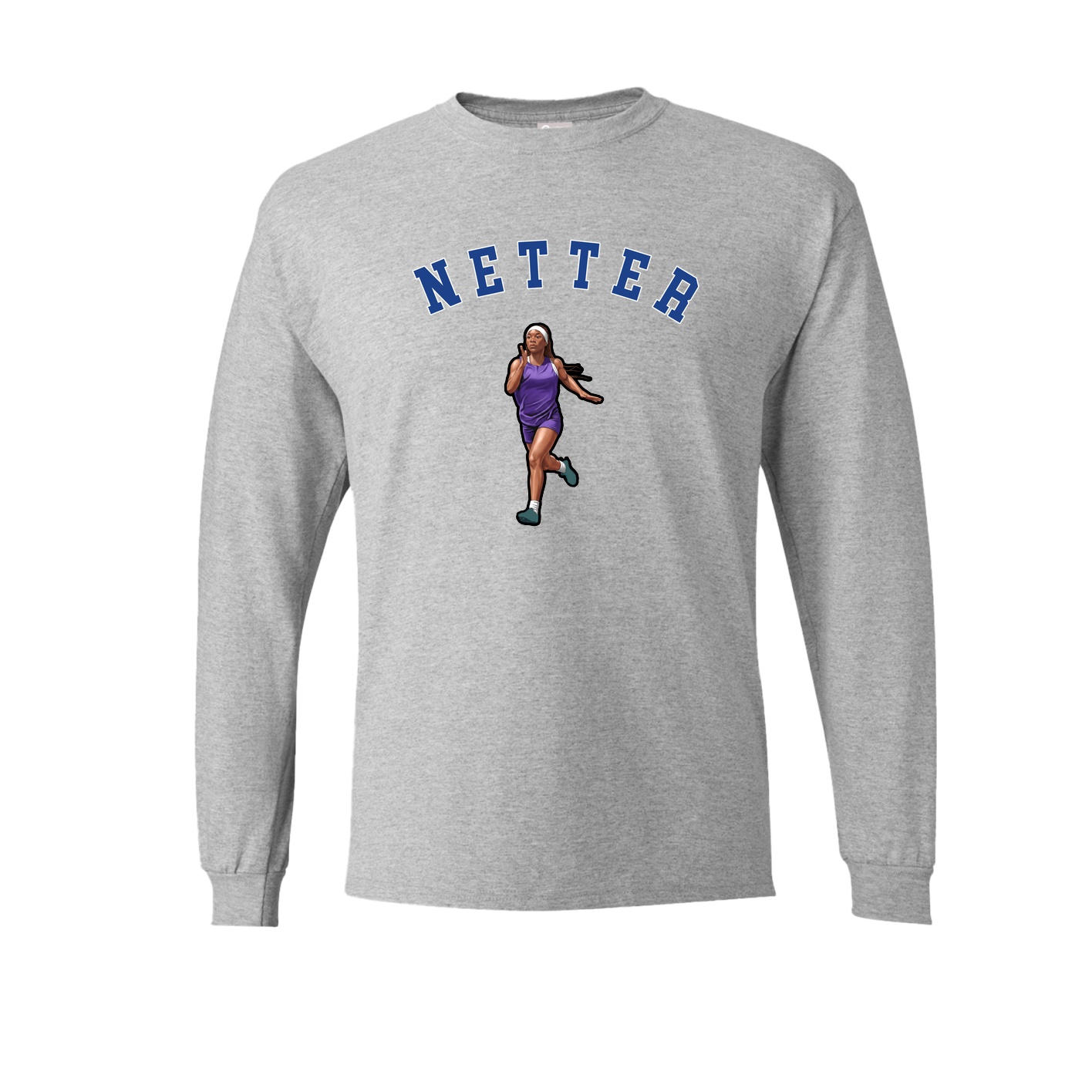 Long Sleeve Tee — Shirsey Arch in Grey