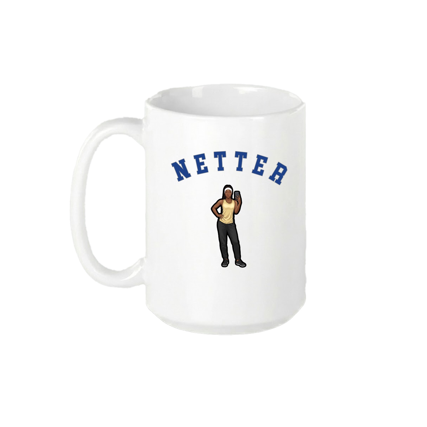 15oz Coffee Mug — Shirsey Arch in White