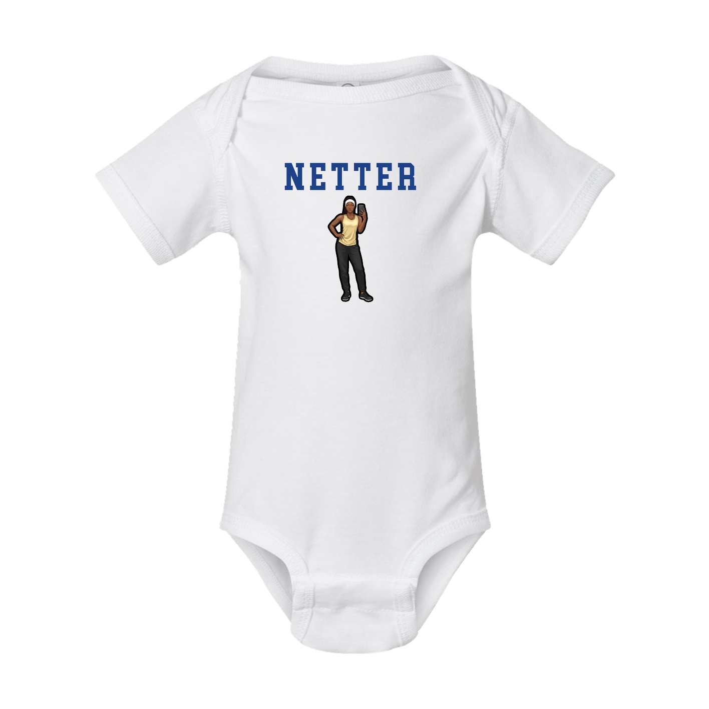 Baby Onesie — Shirsey in White
