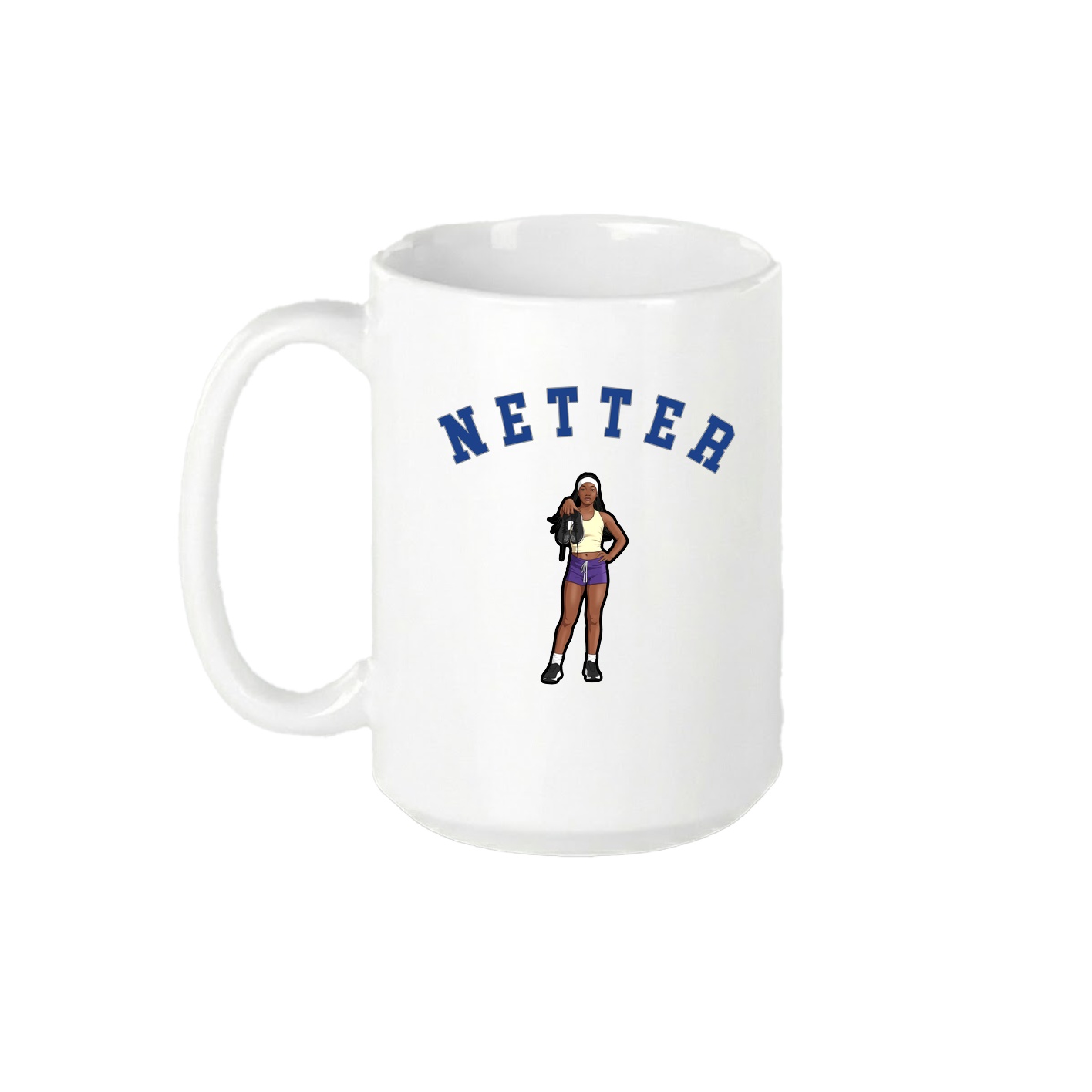15oz Coffee Mug — Shirsey Arch in White
