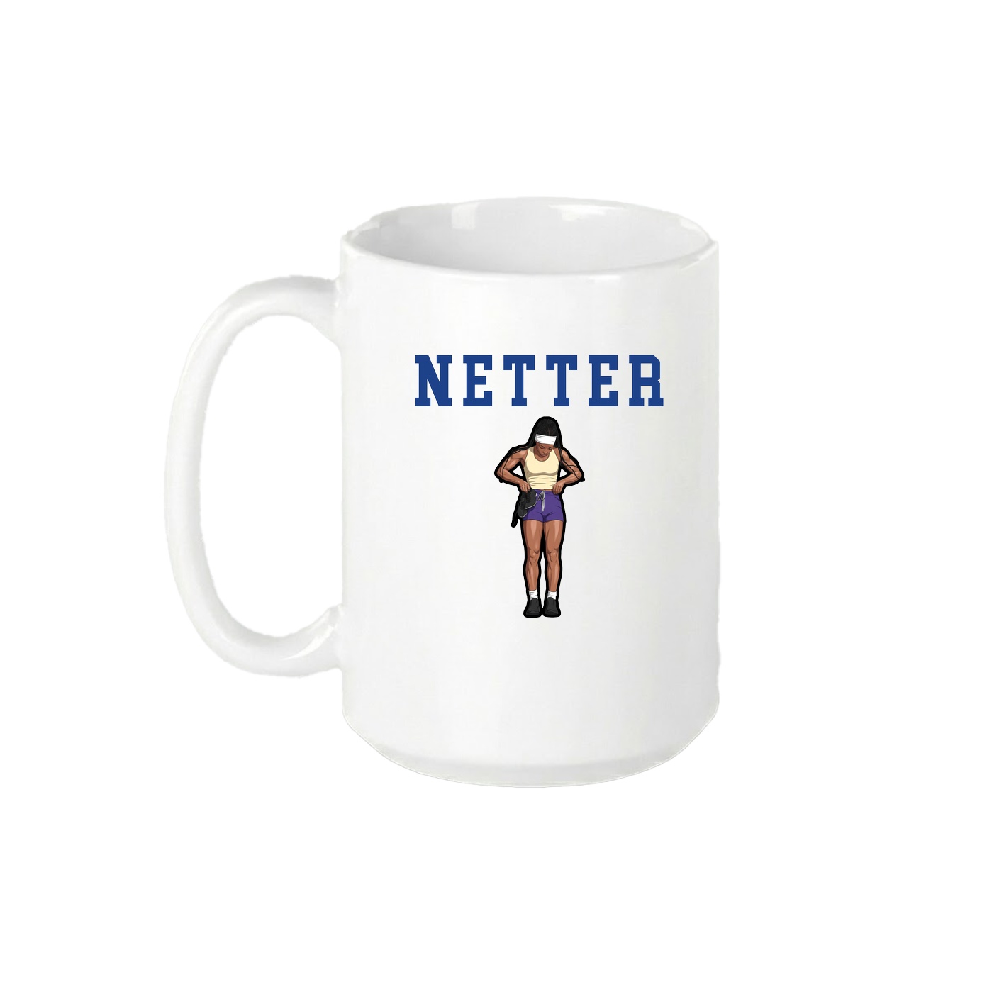 15oz Coffee Mug — Shirsey in White