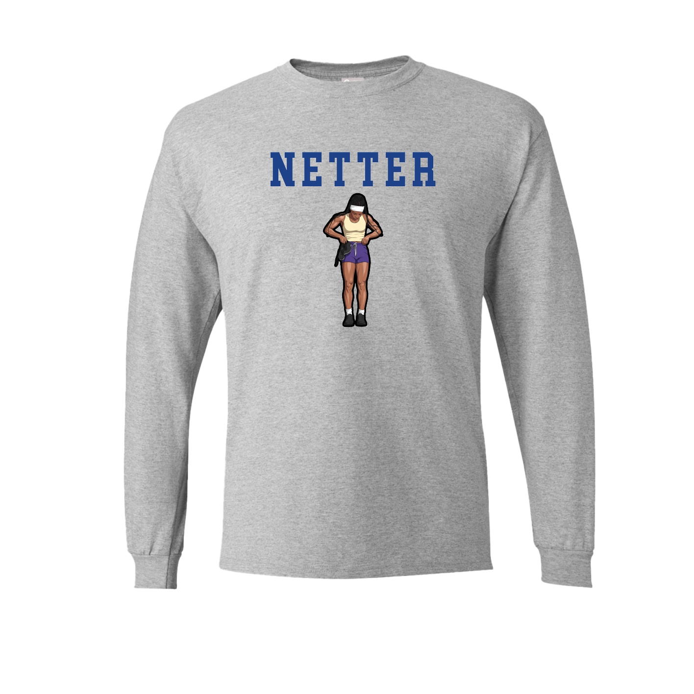 Long Sleeve Tee — Shirsey in Grey