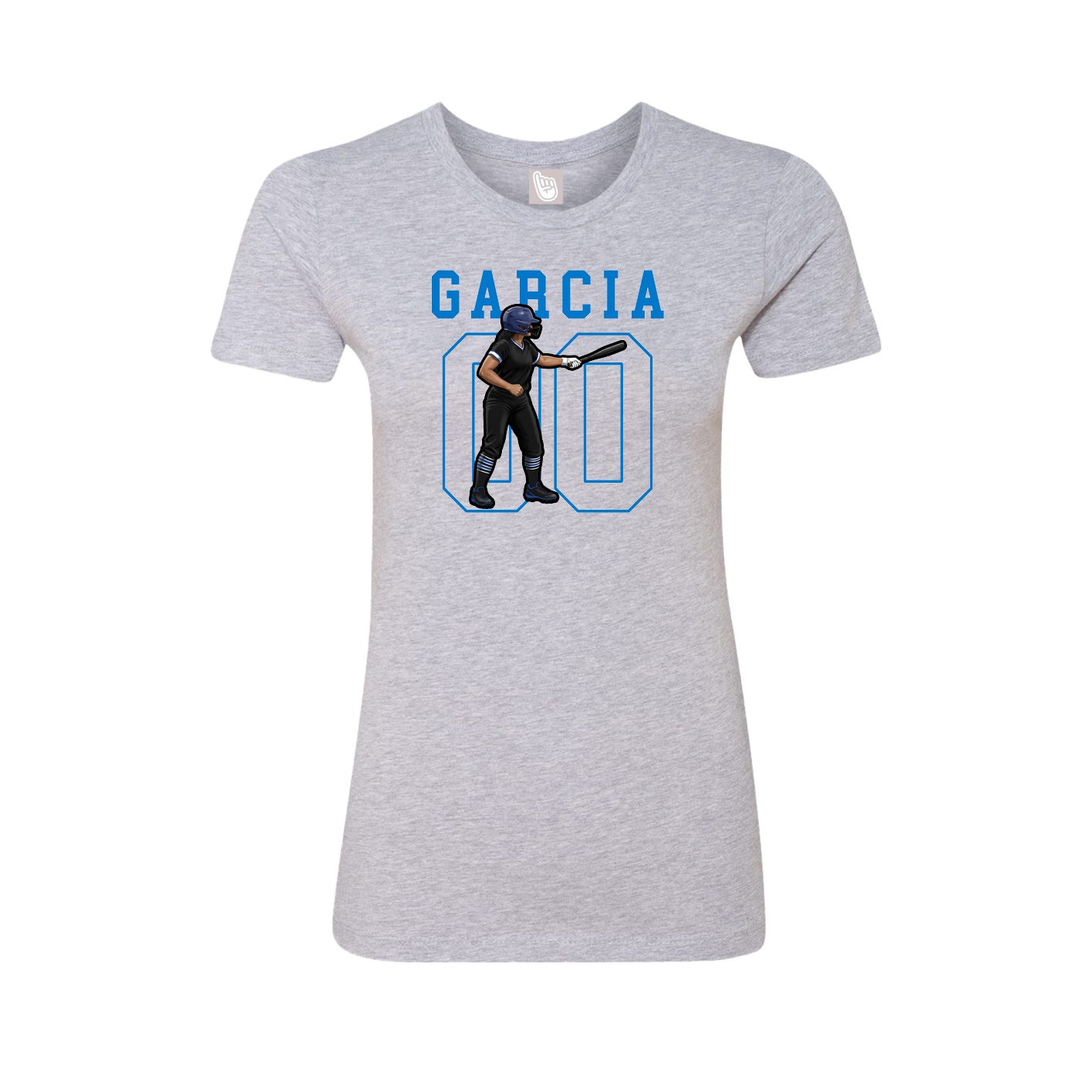Fitted Women's Tee — Shirsey in Grey