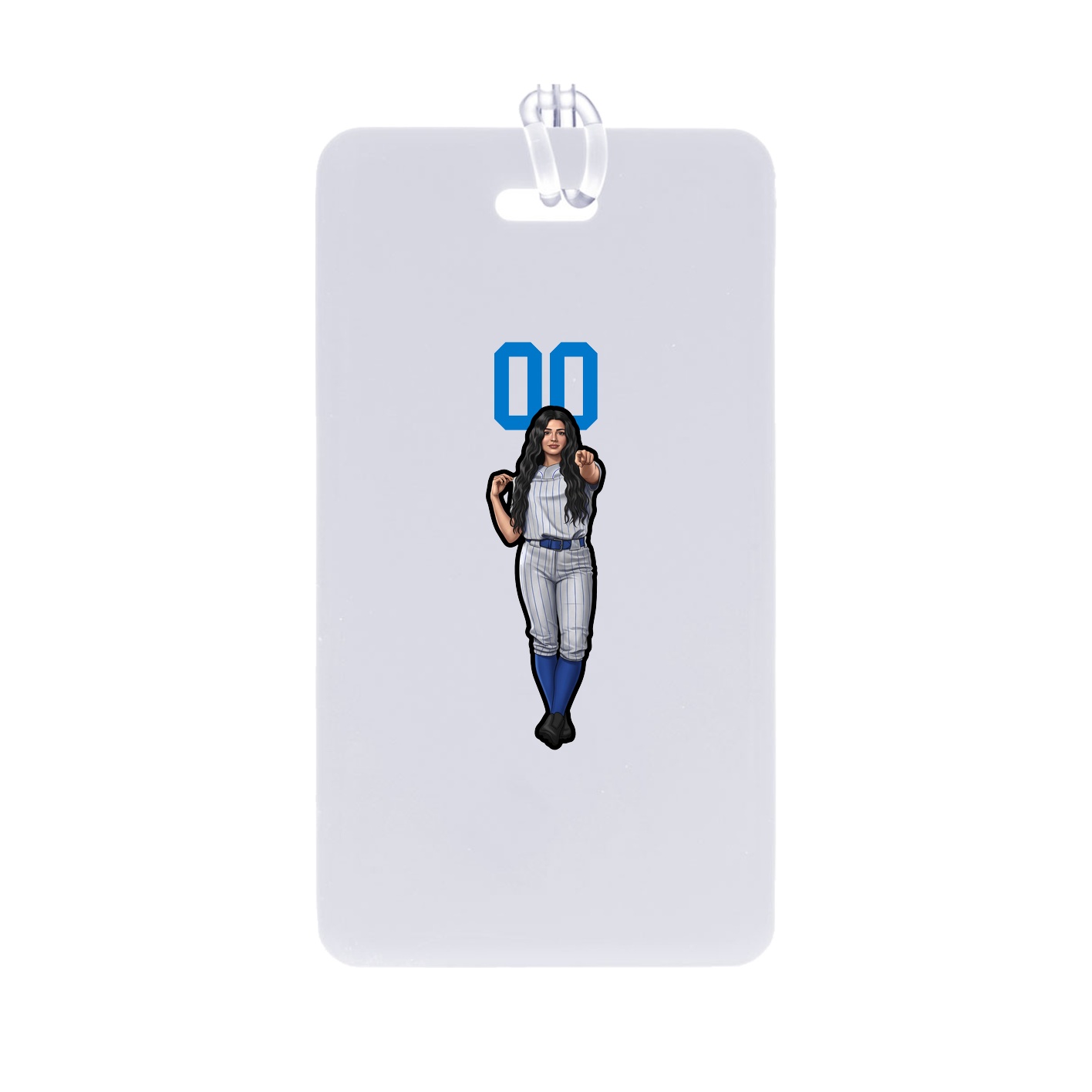 Bag Tag — Number Top in Classic