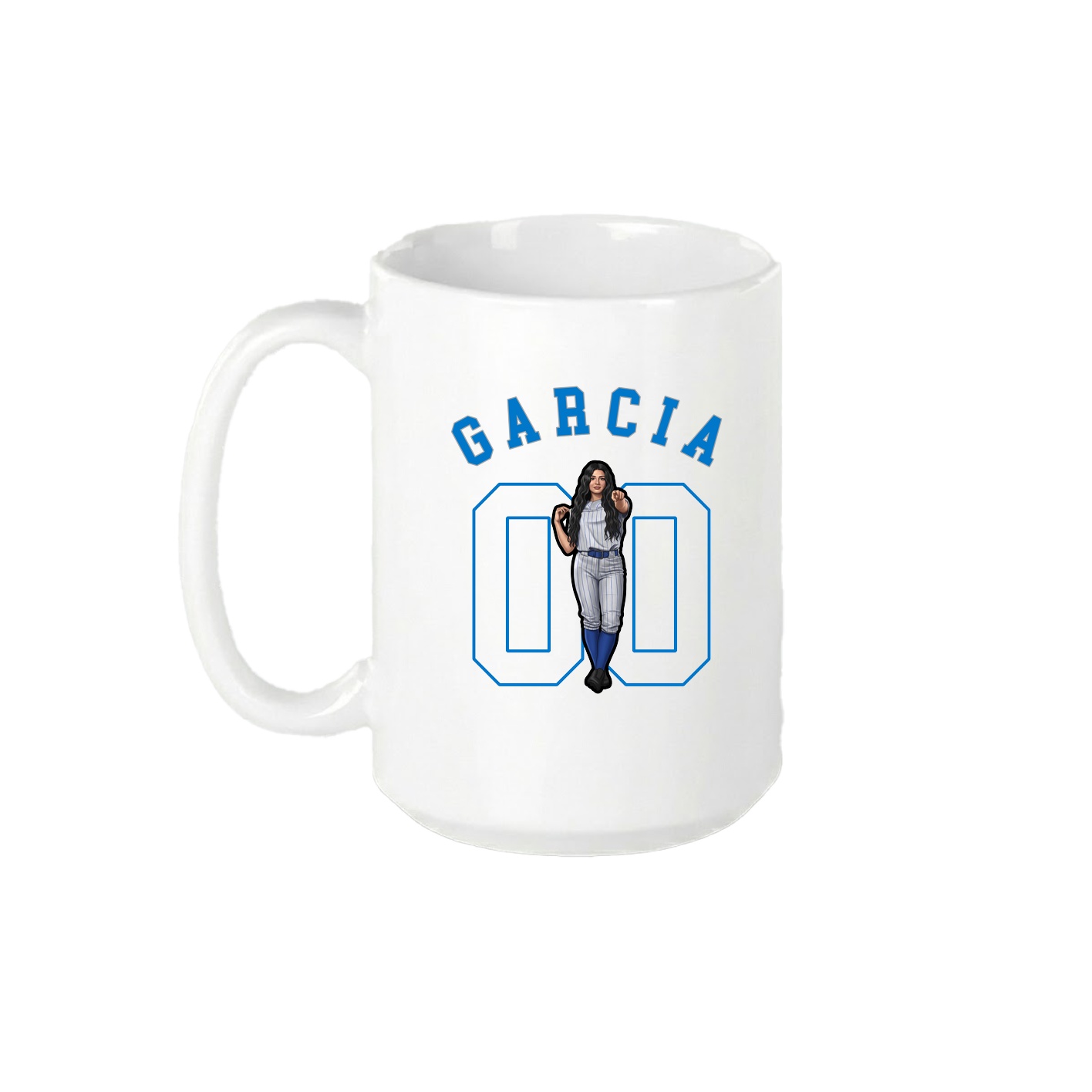 15oz Coffee Mug — Shirsey Arch in White