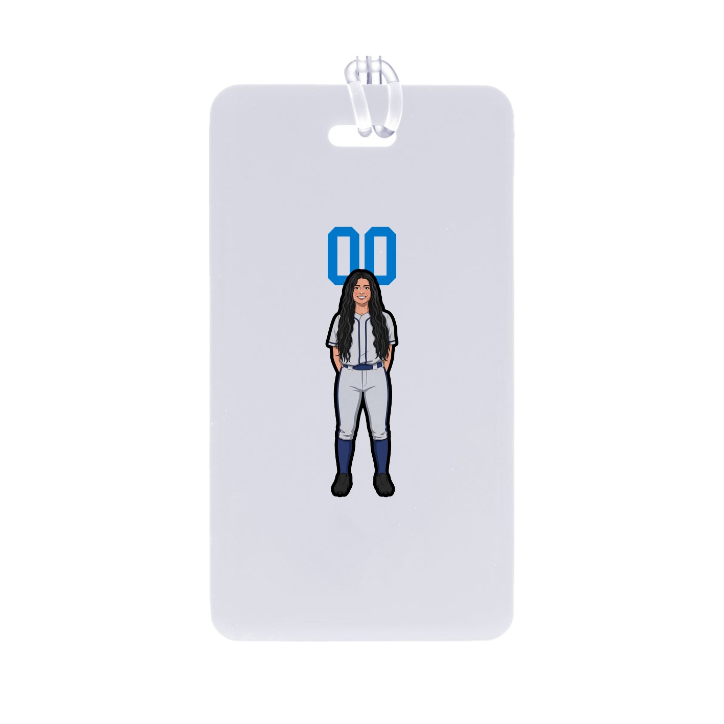 Bag Tag — Number Top in Classic
