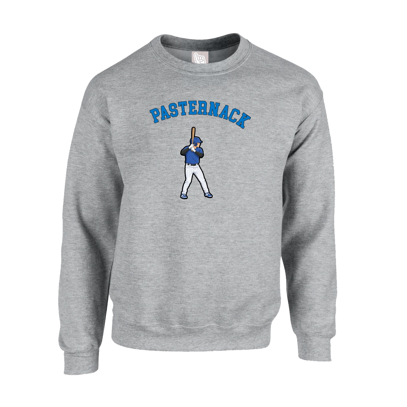 Fleece Crew — Shirsey Arch in Grey