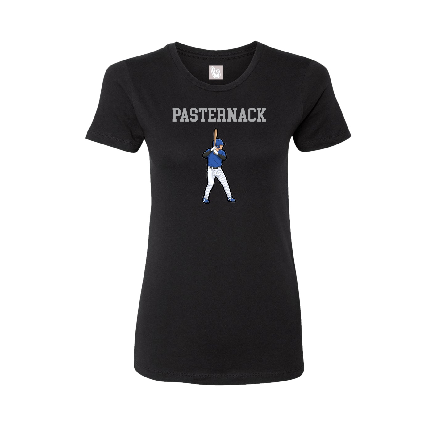 Fitted Women's Tee — Shirsey in Black