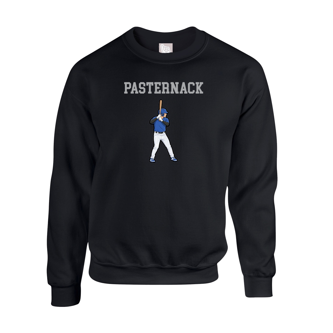 Fleece Crew — Shirsey in Black