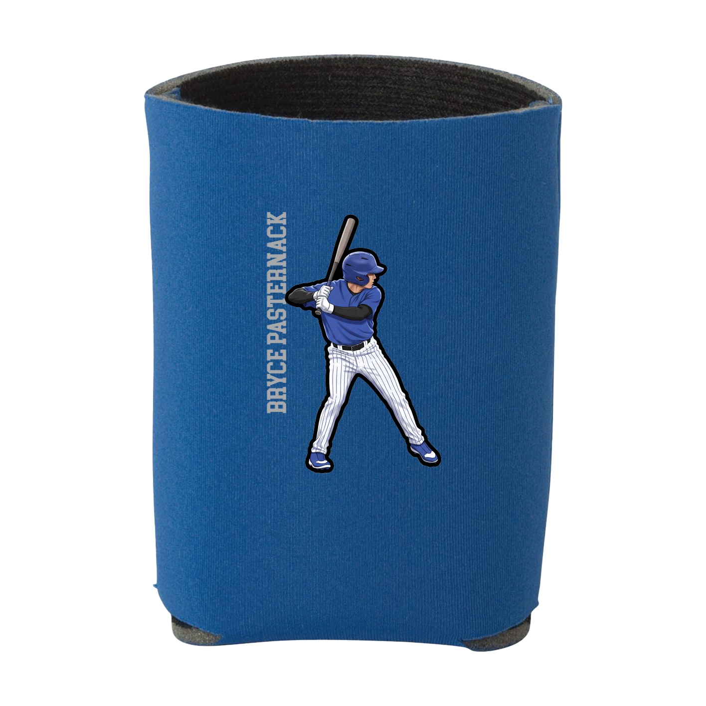 Can Holder — Name Vertical in Royal