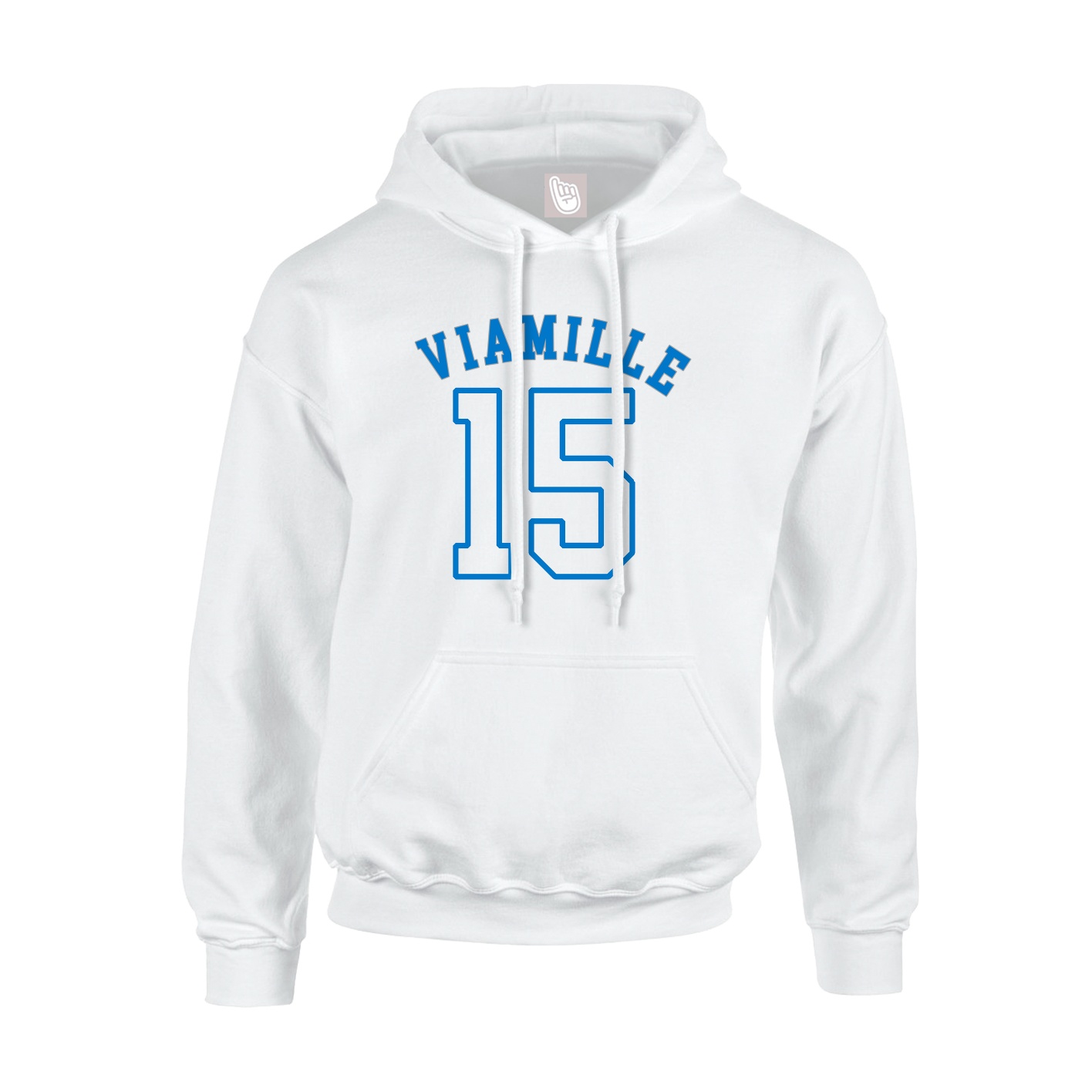 Hoodie — Shirsey Arch in White